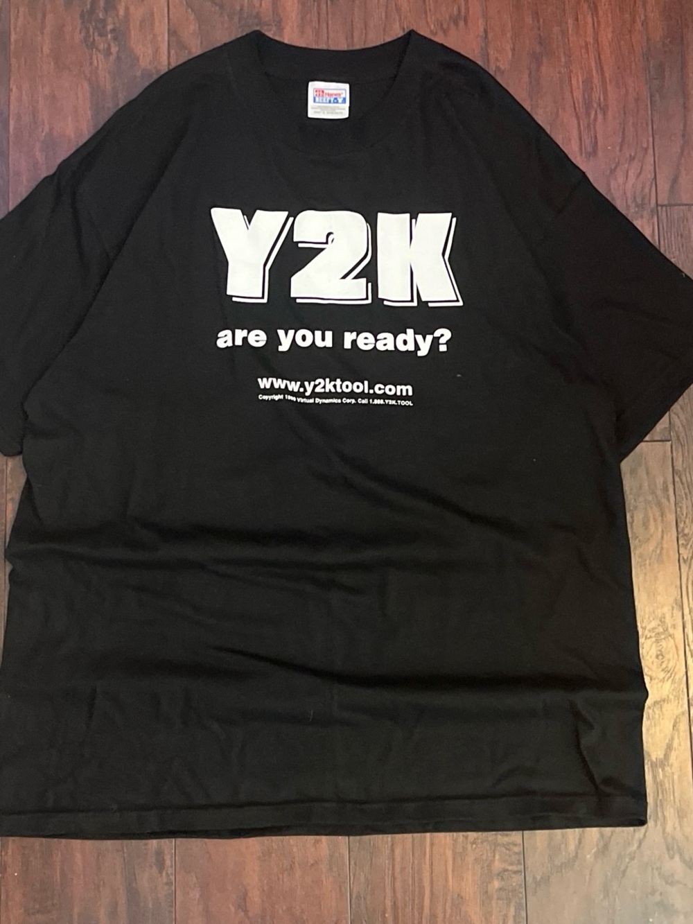 Black Y2K Graphic Tee - Y2K are you ready? COLLECTORS ITEM